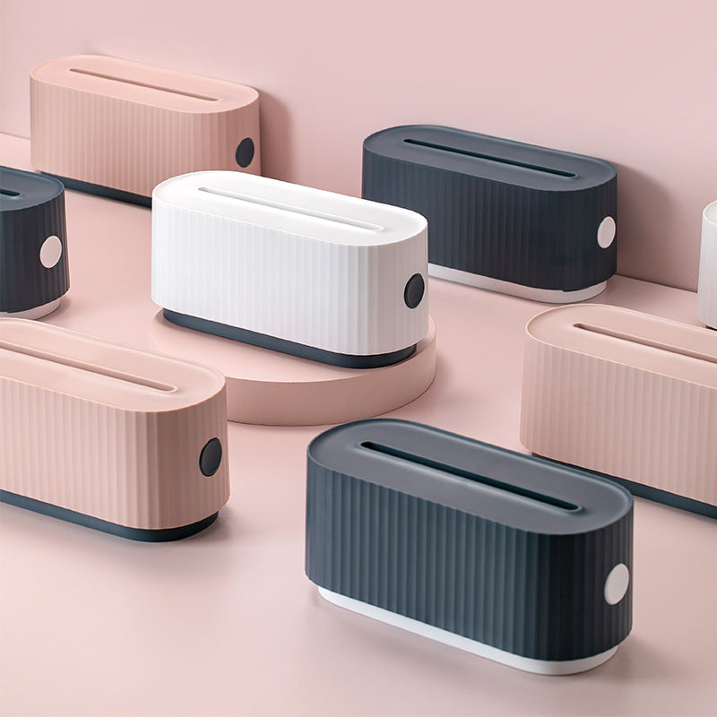 Power Storage Box Household Desktop Ventilation And Heat Dissipation Large Capacity Socket Wire Storage Box