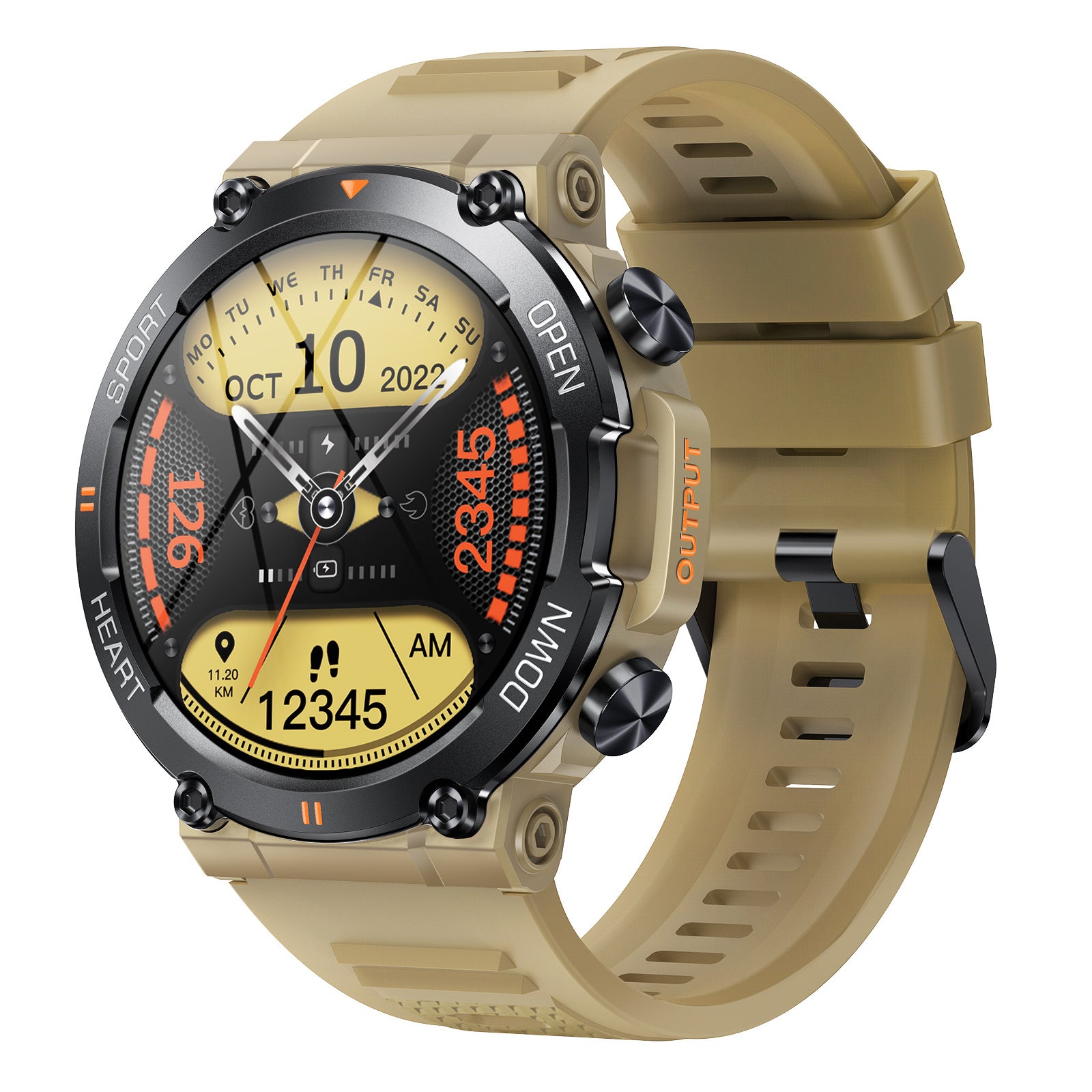 K56PRO Three proof Call Smart Watch