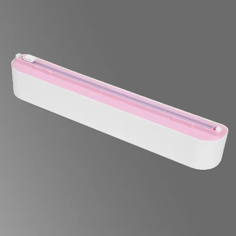Kitchen Disposable Cling Film Cutter Home Cling Film Cover Food Special Cutting Box Magnetic Suction Refrigerator Magic Tool