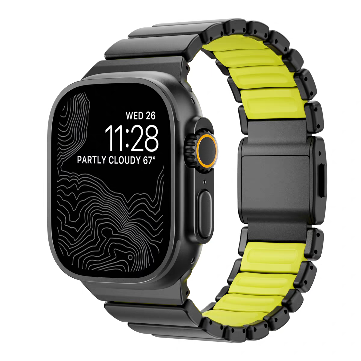 Apple Watch Ultra Strap Pure Titanium Apple Watch S11 Strap Silicone
