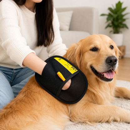 Pet Hair Remover Grooming Glove