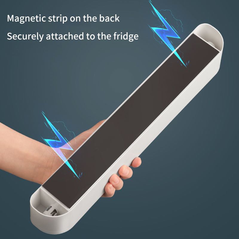 Kitchen Disposable Cling Film Cutter Home Cling Film Cover Food Special Cutting Box Magnetic Suction Refrigerator Magic Tool