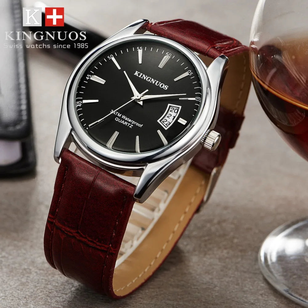 Gold Watch for Men Casual Mens Business Watches Fashion Quartz Wristwatch Man Waterproof Reloj Hombre Dropshipping часы мужские