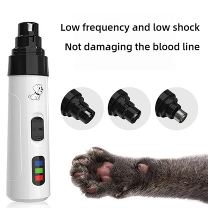 Electric Pet Nail Grinder for Dogs Cats