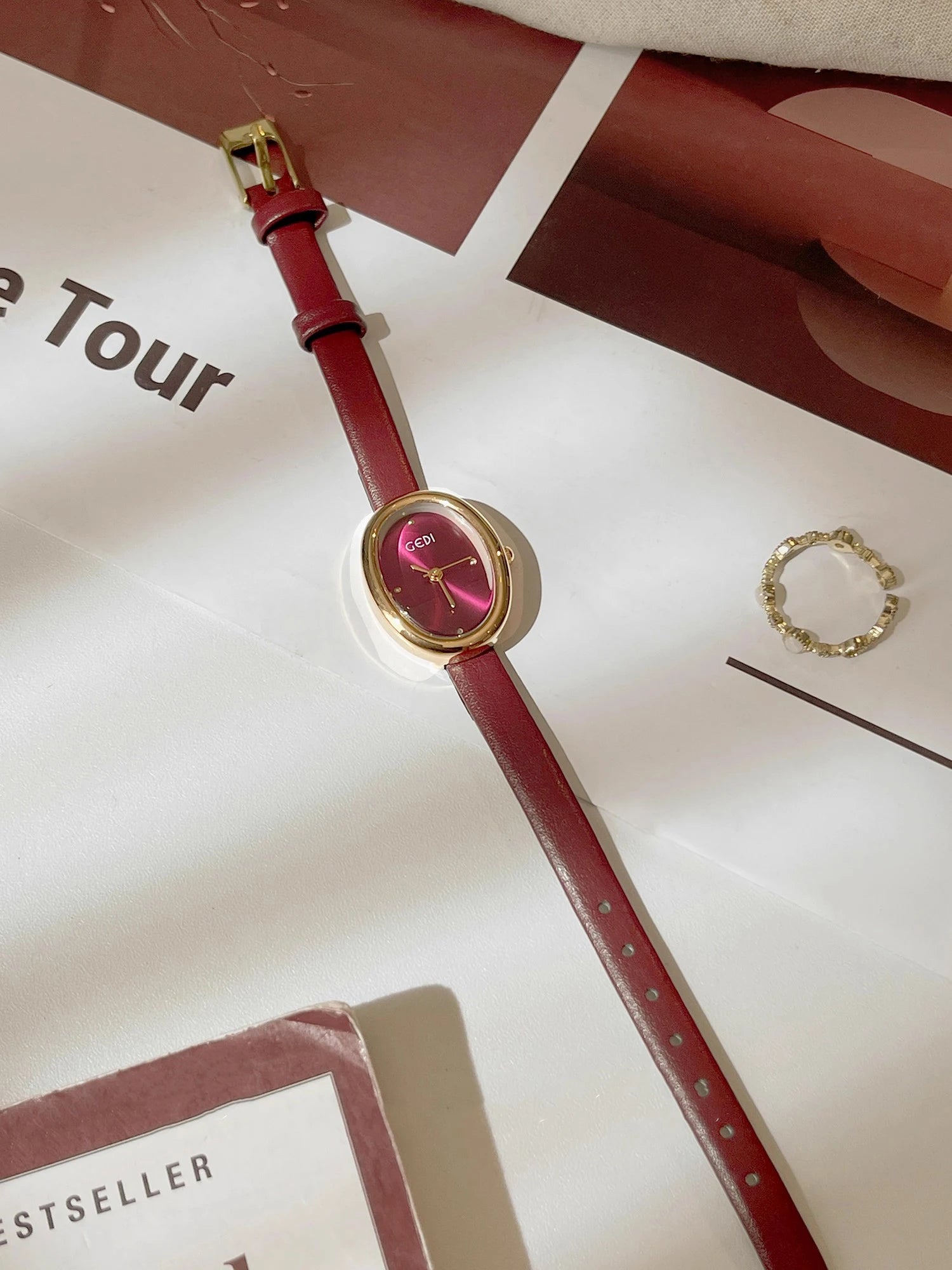 Luxury Leather Strap Watch for Women