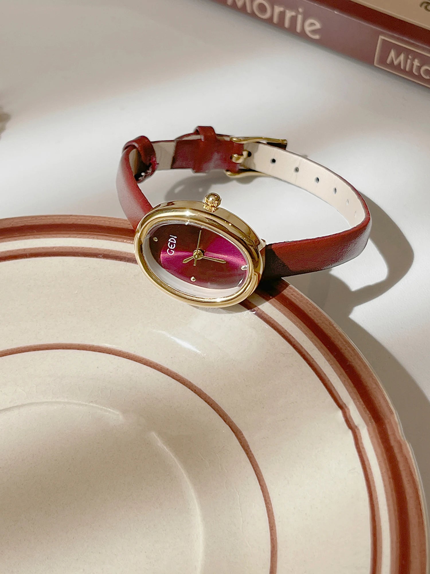 Luxury Leather Strap Watch for Women