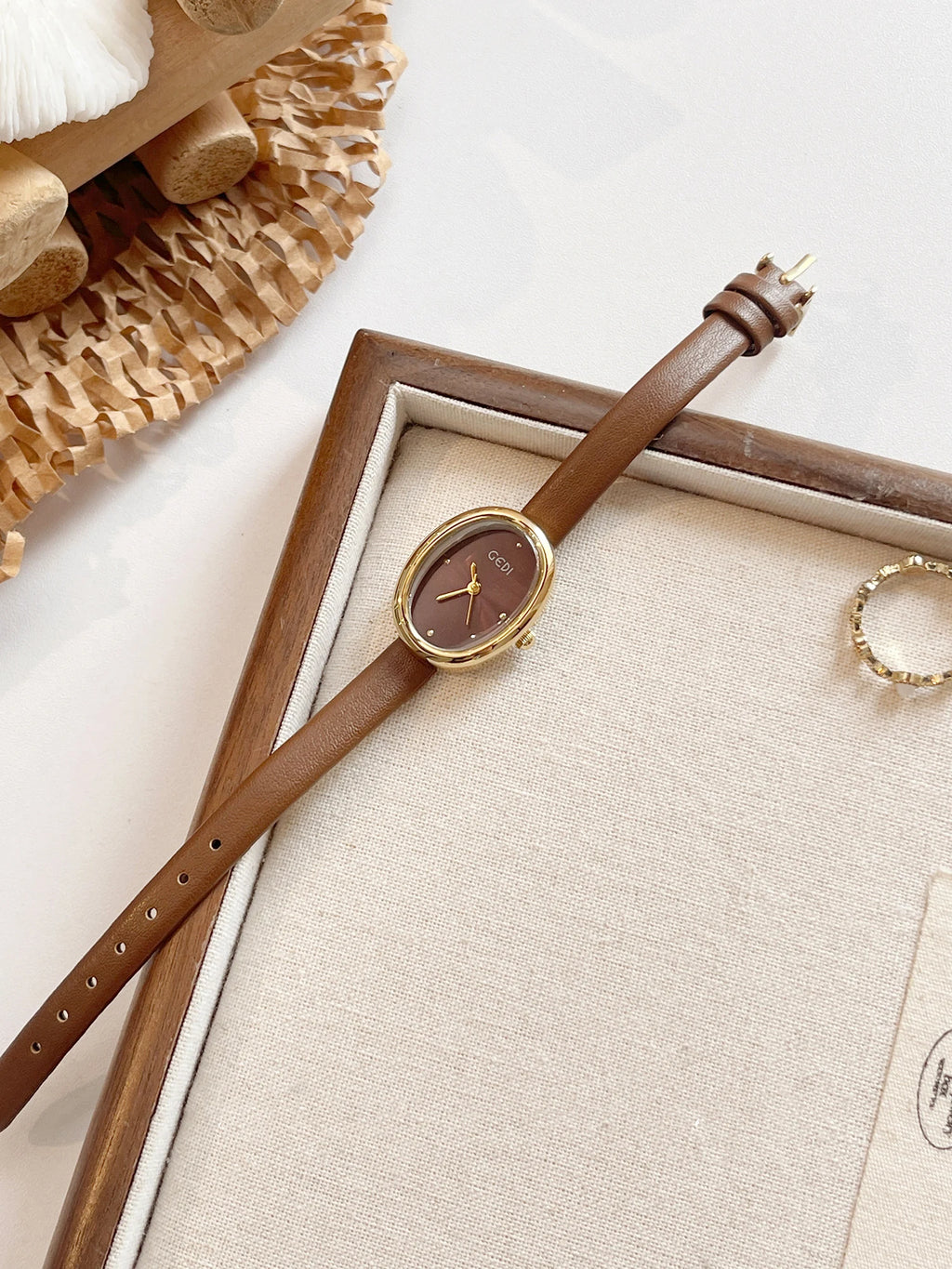 Luxury Leather Strap Watch for Women