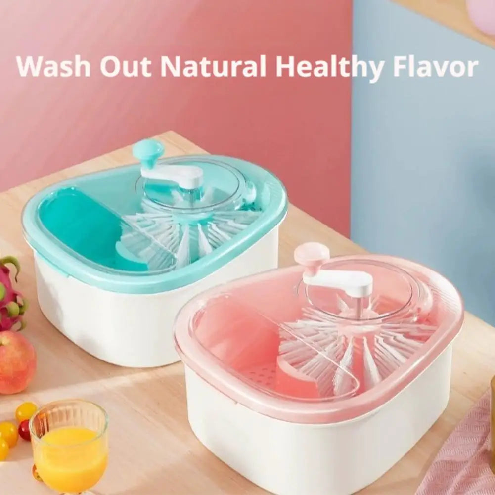 Vortex Fruit Washer – Manual Spin Cleaner