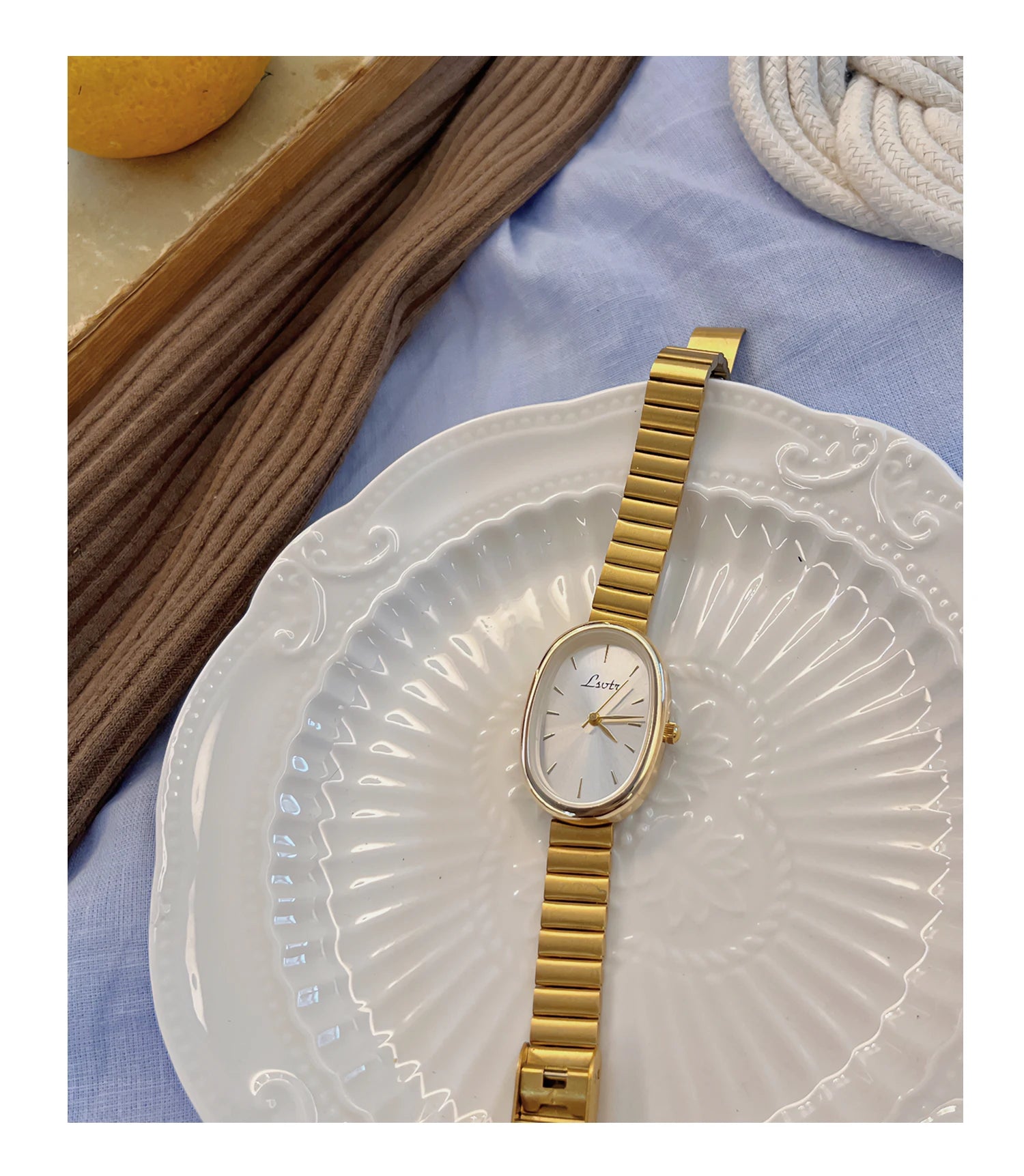 Luxury Gold Women's Quartz Watch