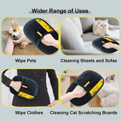 Pet Hair Remover Grooming Glove