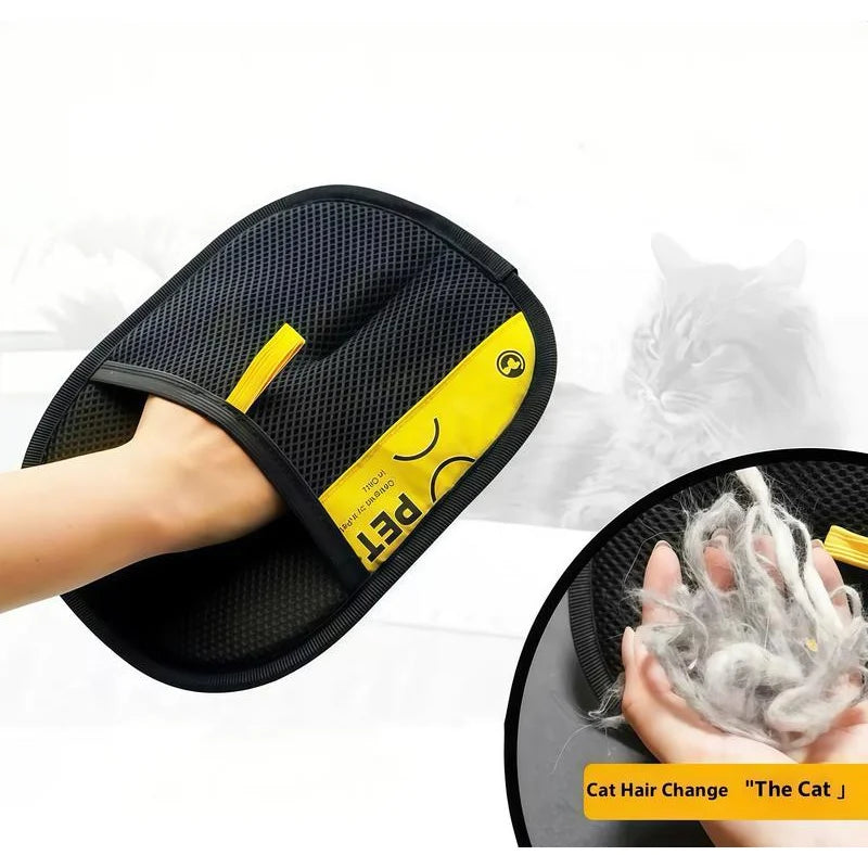 Pet Hair Remover Grooming Glove