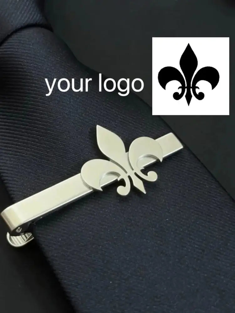 Personalized men's suit accessories, customized patterns, tie clips, wedding jewelry, tie accessories, men's gifts