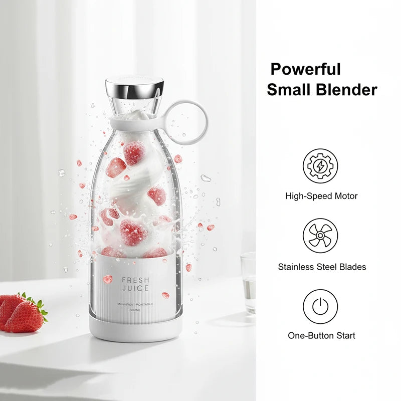 Portable USB Mini Blender & Juicer Cup, 350ml