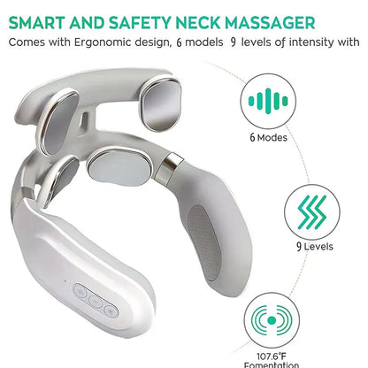 Electric Neck Massager With Heat