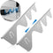 2pcs Silver-B