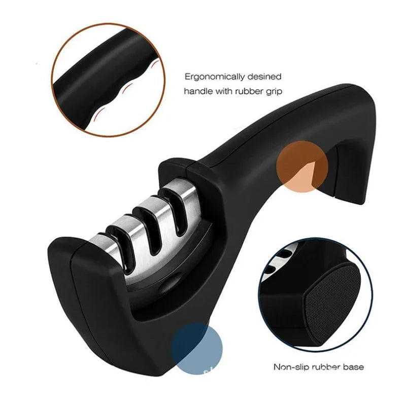 3-Stage Professional Knife Sharpener