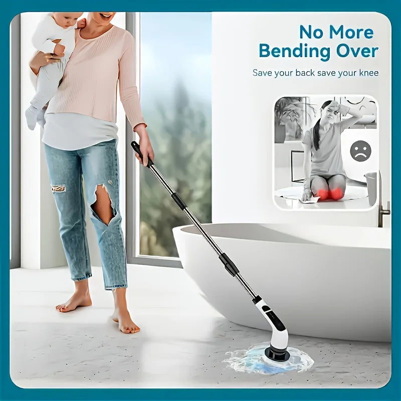 Multifunctional Electric Household Cleaning Brush