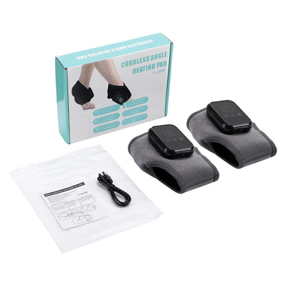 Rechargeable Heated Ankle Massager Wrap