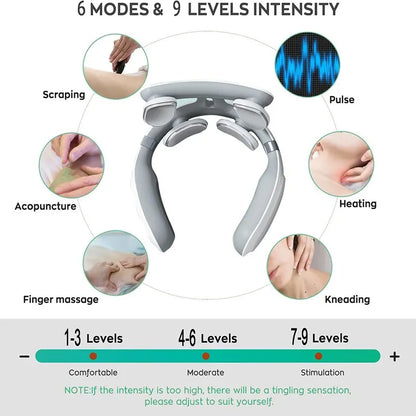 Electric Neck Massager With Heat