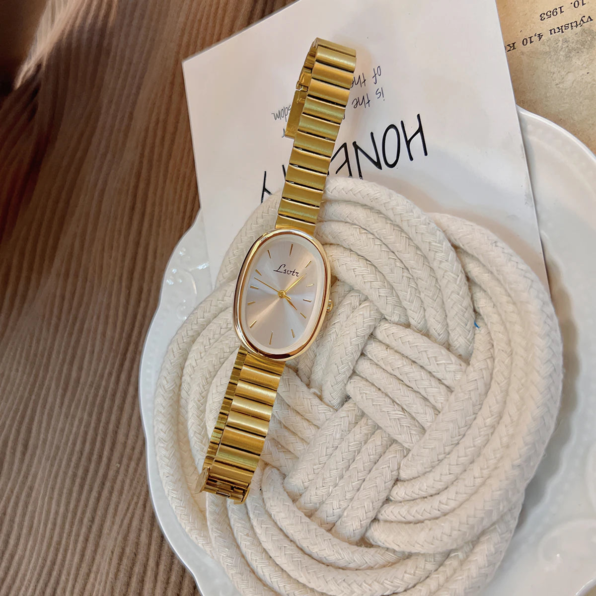 Luxury Gold Women's Quartz Watch