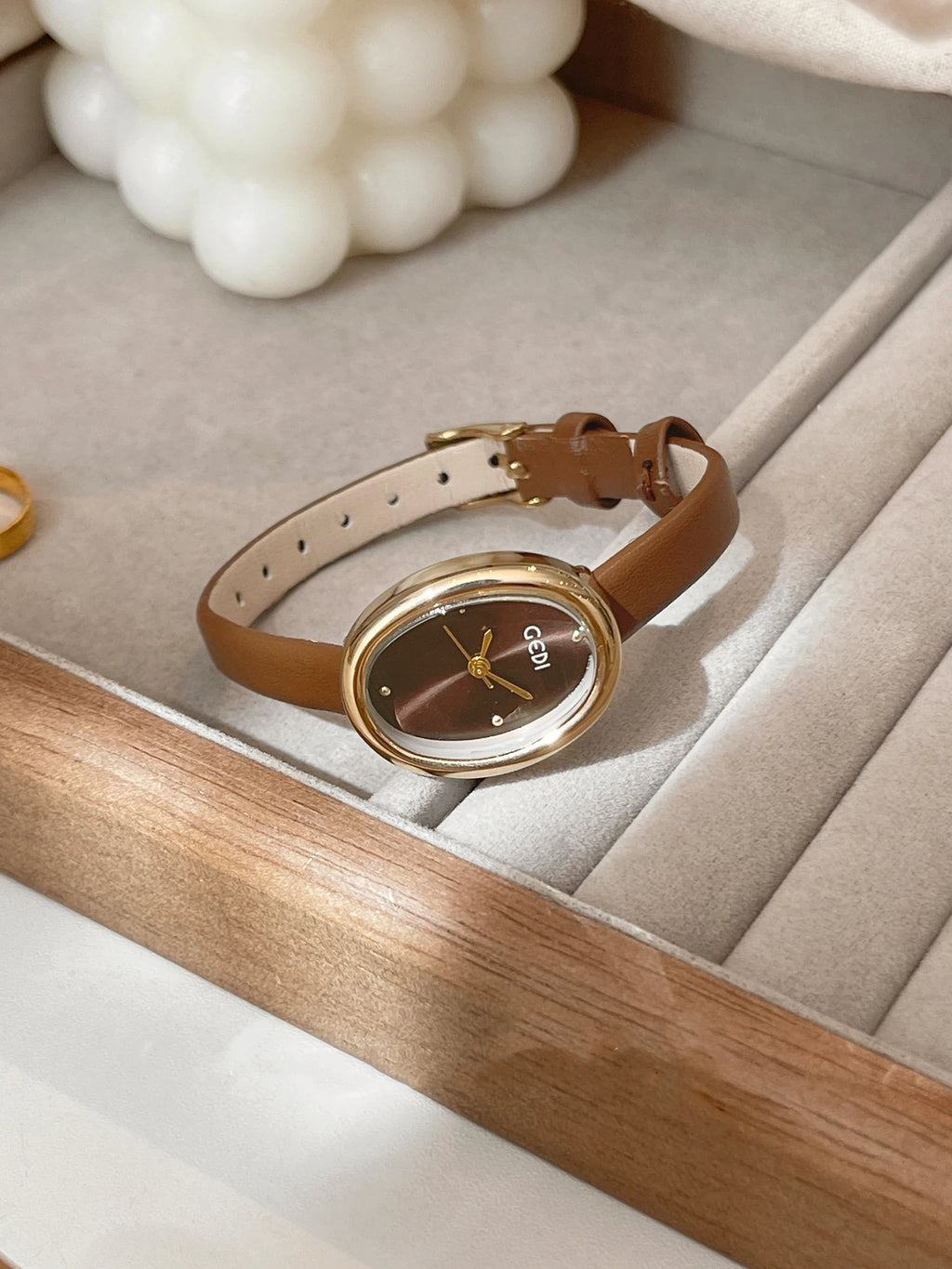 Luxury Leather Strap Watch for Women