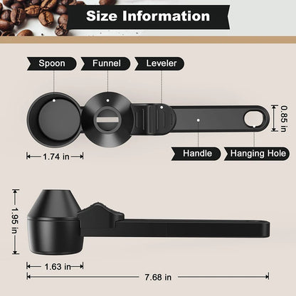 Coffee Scoop Funnel – 2 Tbsp