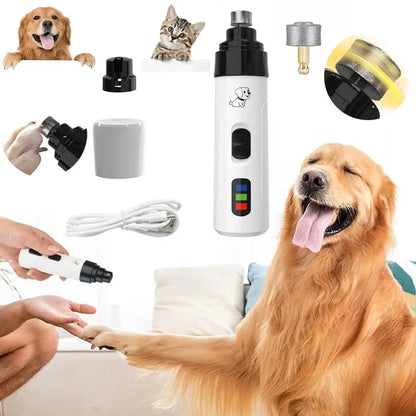 Electric Pet Nail Grinder for Dogs Cats