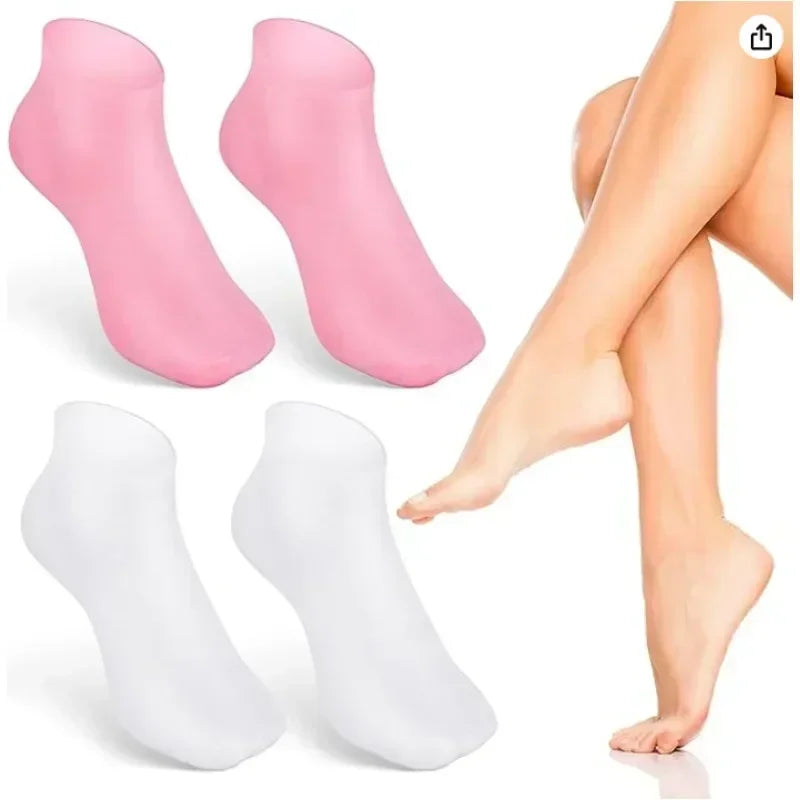 Silicone Moisturizing Socks for Cracked Heels