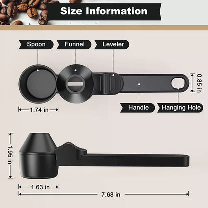 Coffee Scoop Funnel – 2 Tbsp