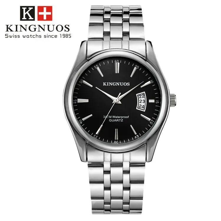 Gold Watch for Men Casual Mens Business Watches Fashion Quartz Wristwatch Man Waterproof Reloj Hombre Dropshipping часы мужские
