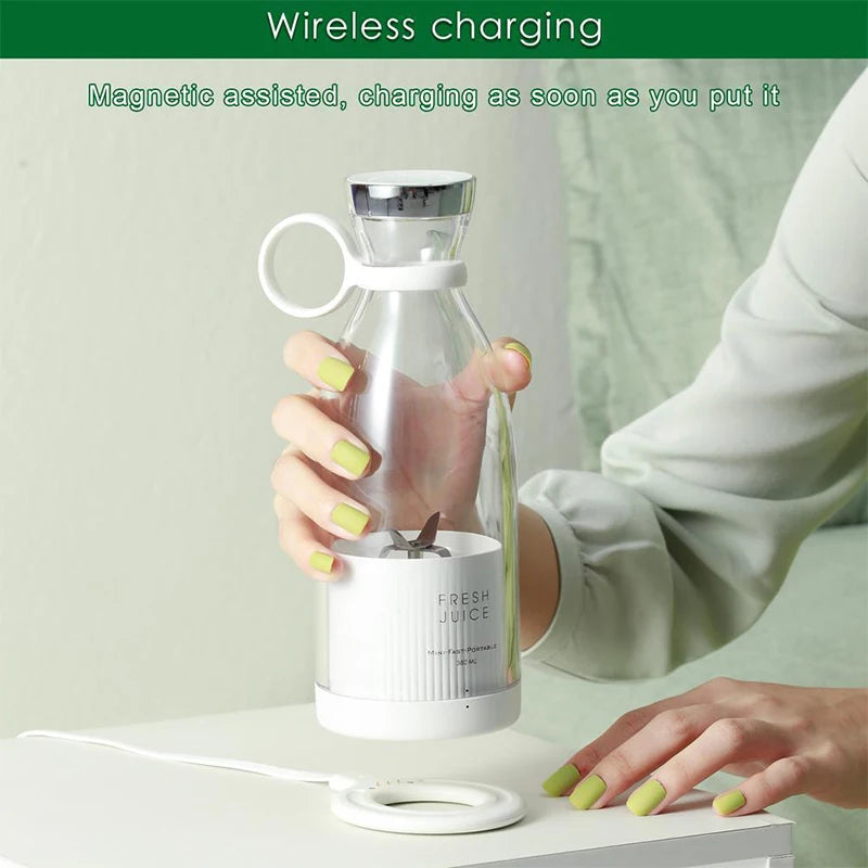 Portable USB Mini Blender & Juicer Cup, 350ml