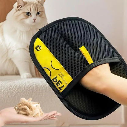 Pet Hair Remover Grooming Glove