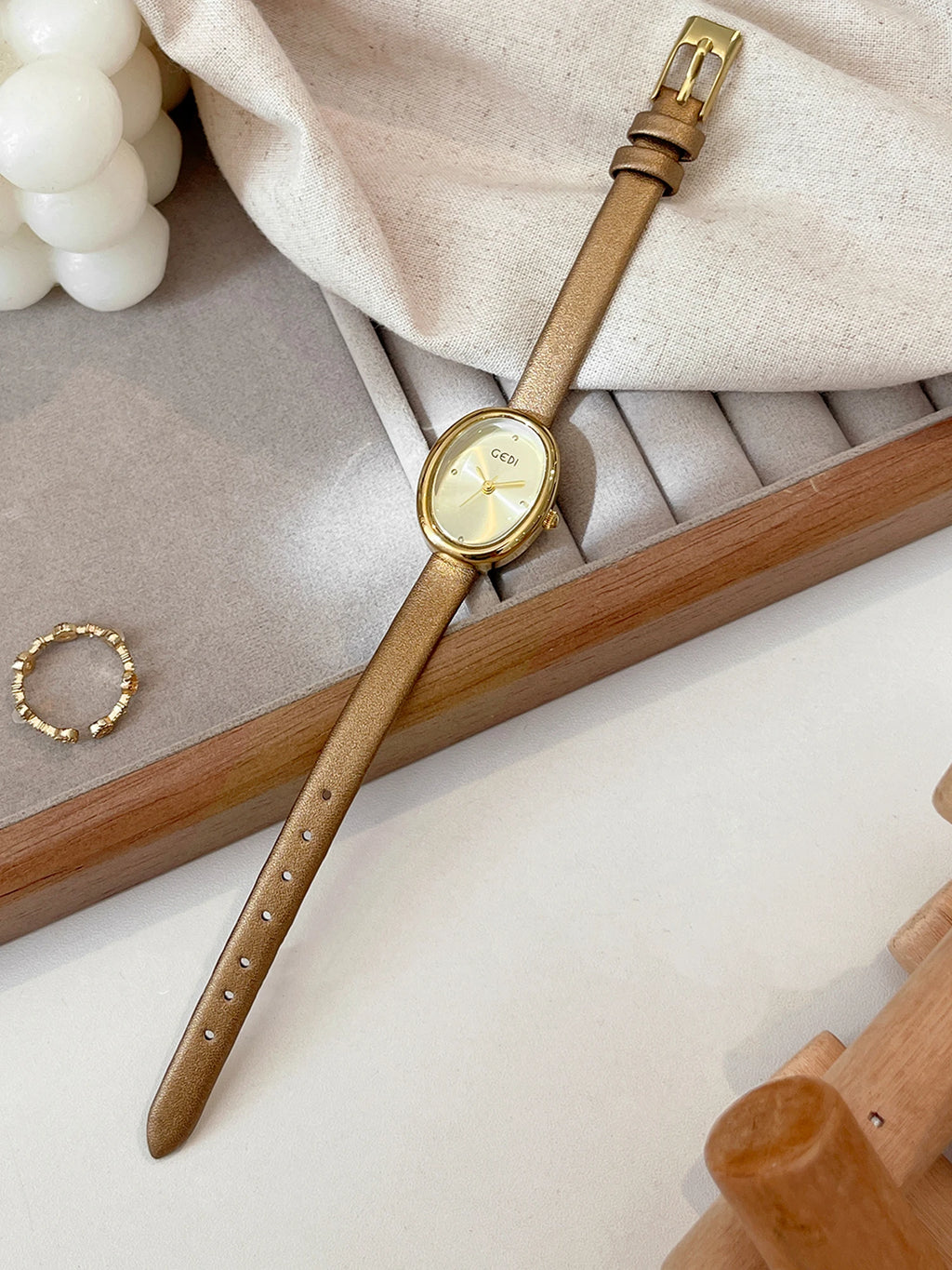 Luxury Leather Strap Watch for Women