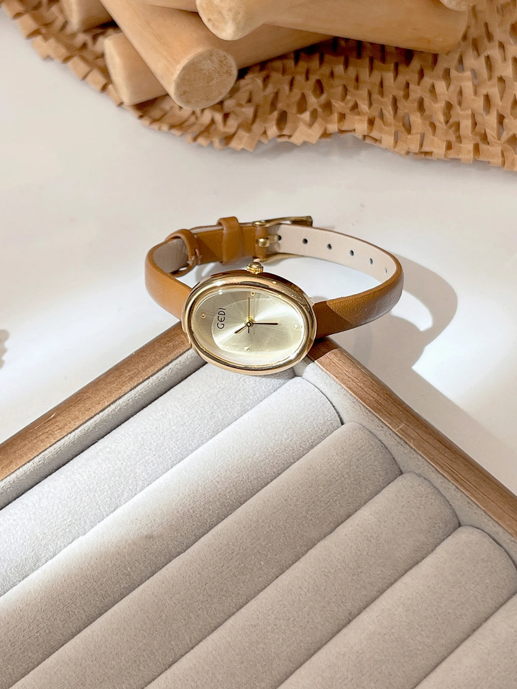 Luxury Leather Strap Watch for Women