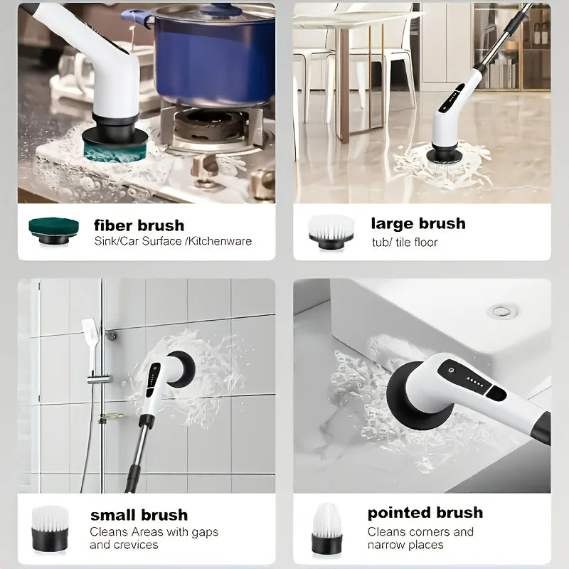 Multifunctional Electric Household Cleaning Brush