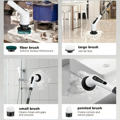 Multifunctional Electric Household Cleaning Brush