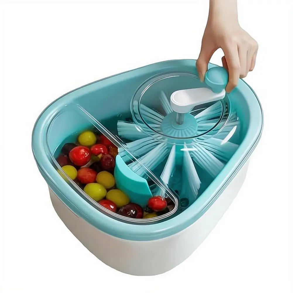 Vortex Fruit Washer – Manual Spin Cleaner