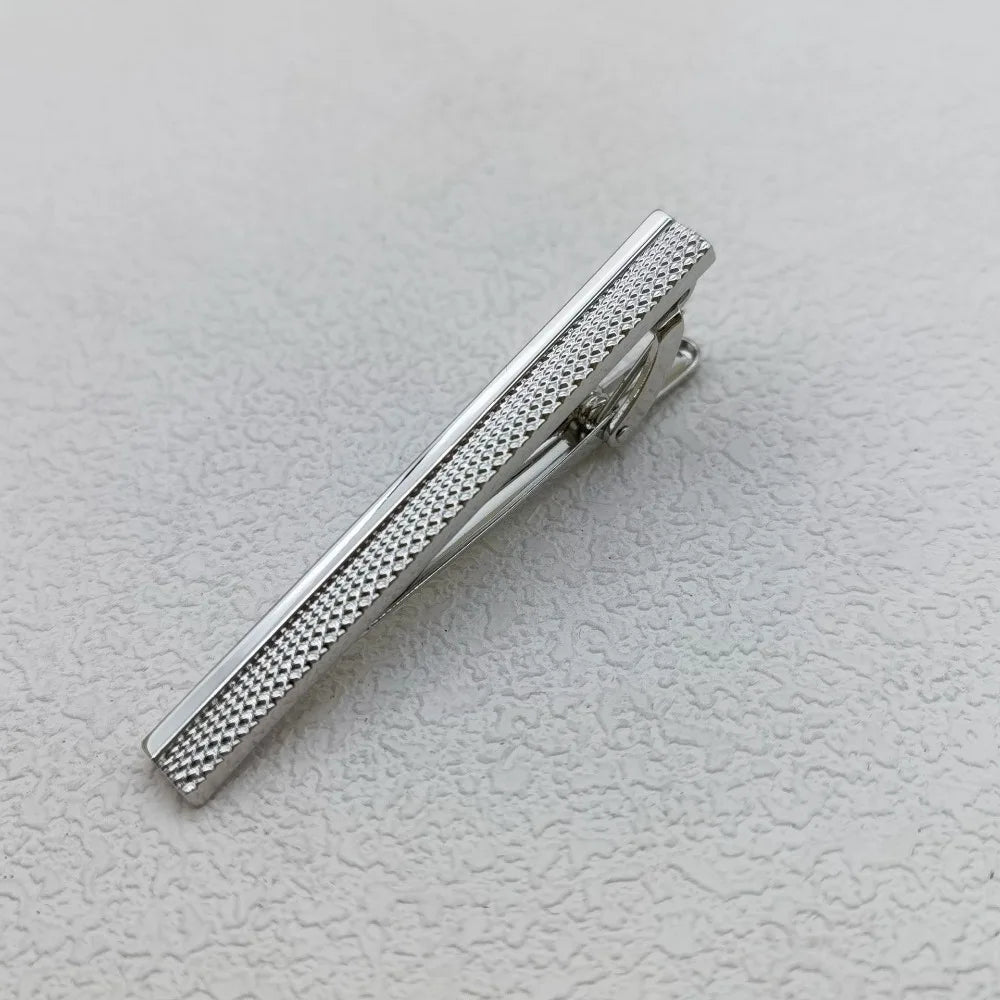 Men's Accessories Simple Tie Clips High-quality Copper Jewelry Business Wedding Supplies Women's Shirts Gifts