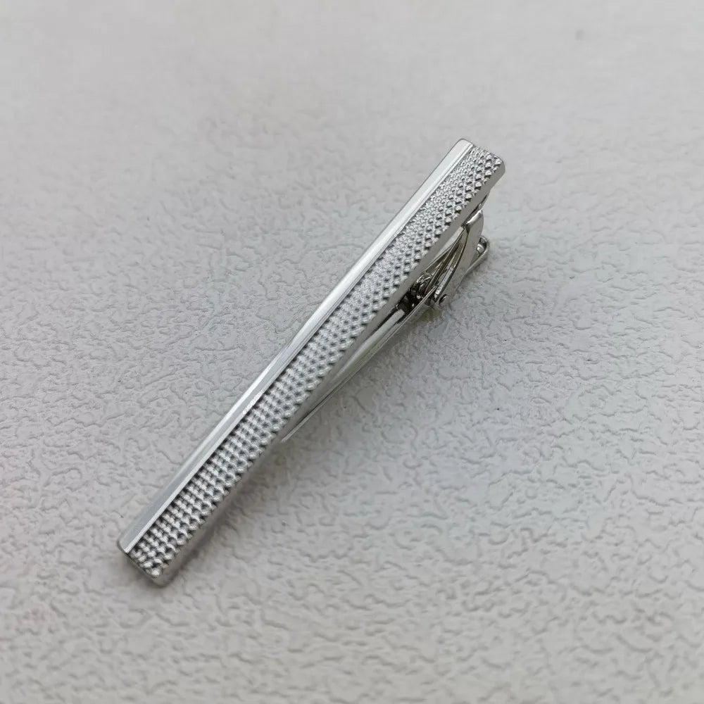 Men's Accessories Simple Tie Clips High-quality Copper Jewelry Business Wedding Supplies Women's Shirts Gifts