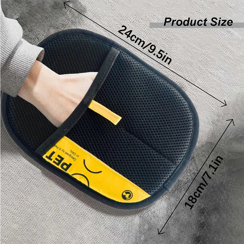Pet Hair Remover Grooming Glove