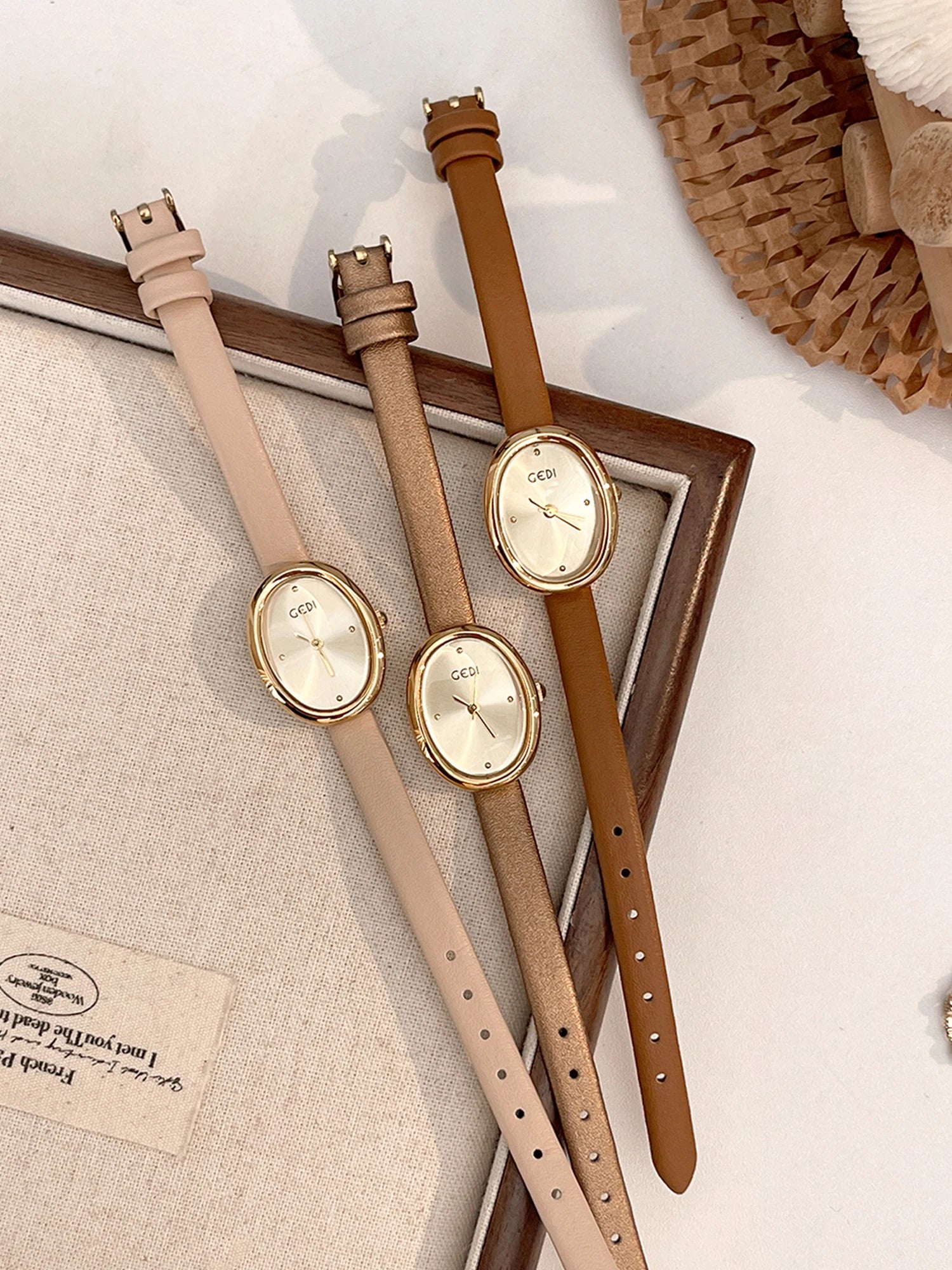 Luxury Leather Strap Watch for Women