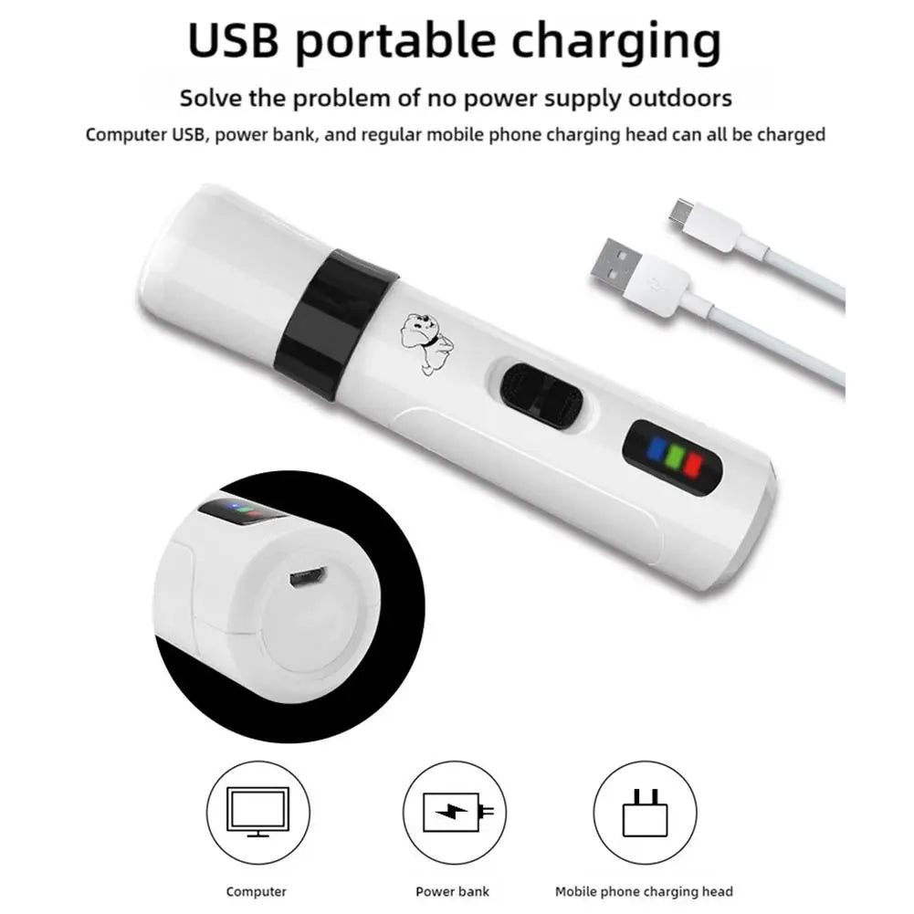 Electric Pet Nail Grinder for Dogs Cats